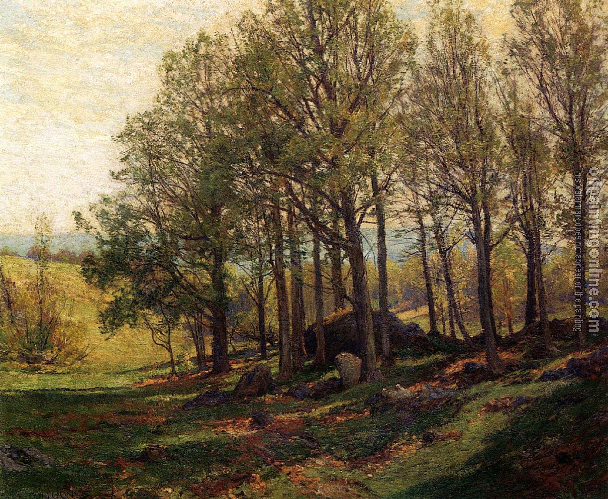 Hugh Bolton Jones - Maples in Spring